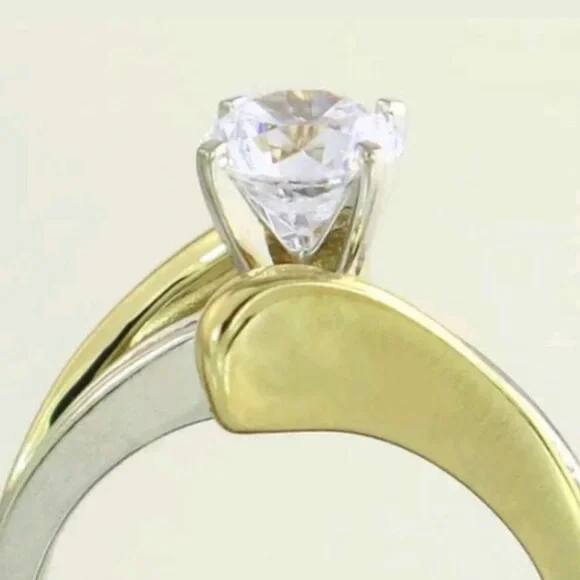 14K Gold 1.70ct Diamond & Sapphire? Ring - Picture 3 of 15